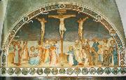 Fra Angelico Crucifixion and Saints Spain oil painting artist